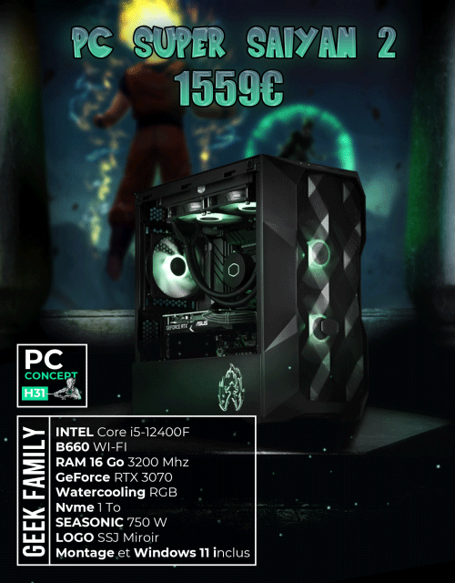 PC Super Saiyan 2 par Hardware31