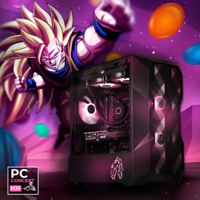 PC Super Saiyan 3 par Hardware31