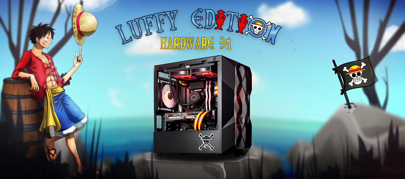 Slider du PC LUFFY Edition de la gamme GEEK Family Hardware31