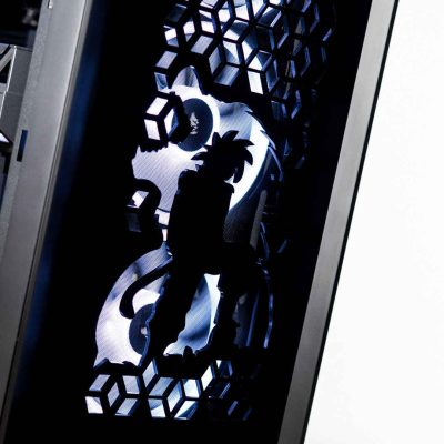 Façade du PC Super Saiyan 4 par Hardware31