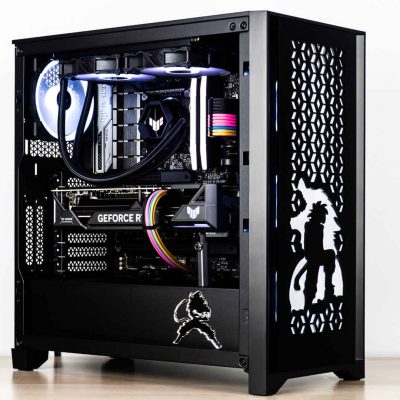 Façade du PC Super Saiyan 4 par Hardware31