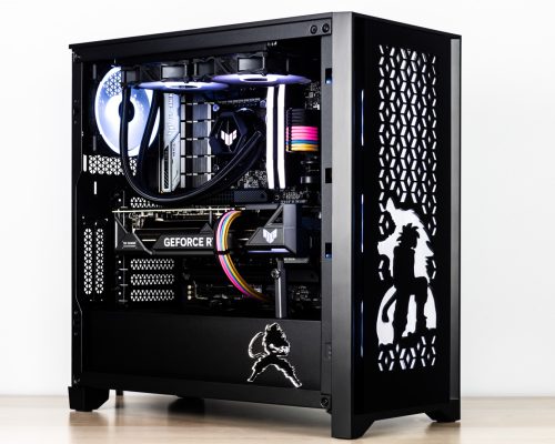 Façade du PC Super Saiyan 4 par Hardware31