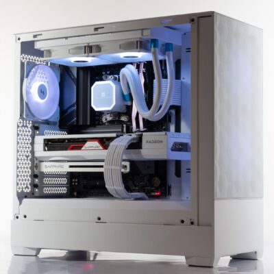 PC POP H31 White/Black dans un FRACTAL DESIGN POP AIR avec Ryzen 5 7700 et RX 7800 XT