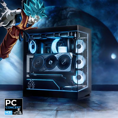 PC Super Saiyan Blue par Hardware31