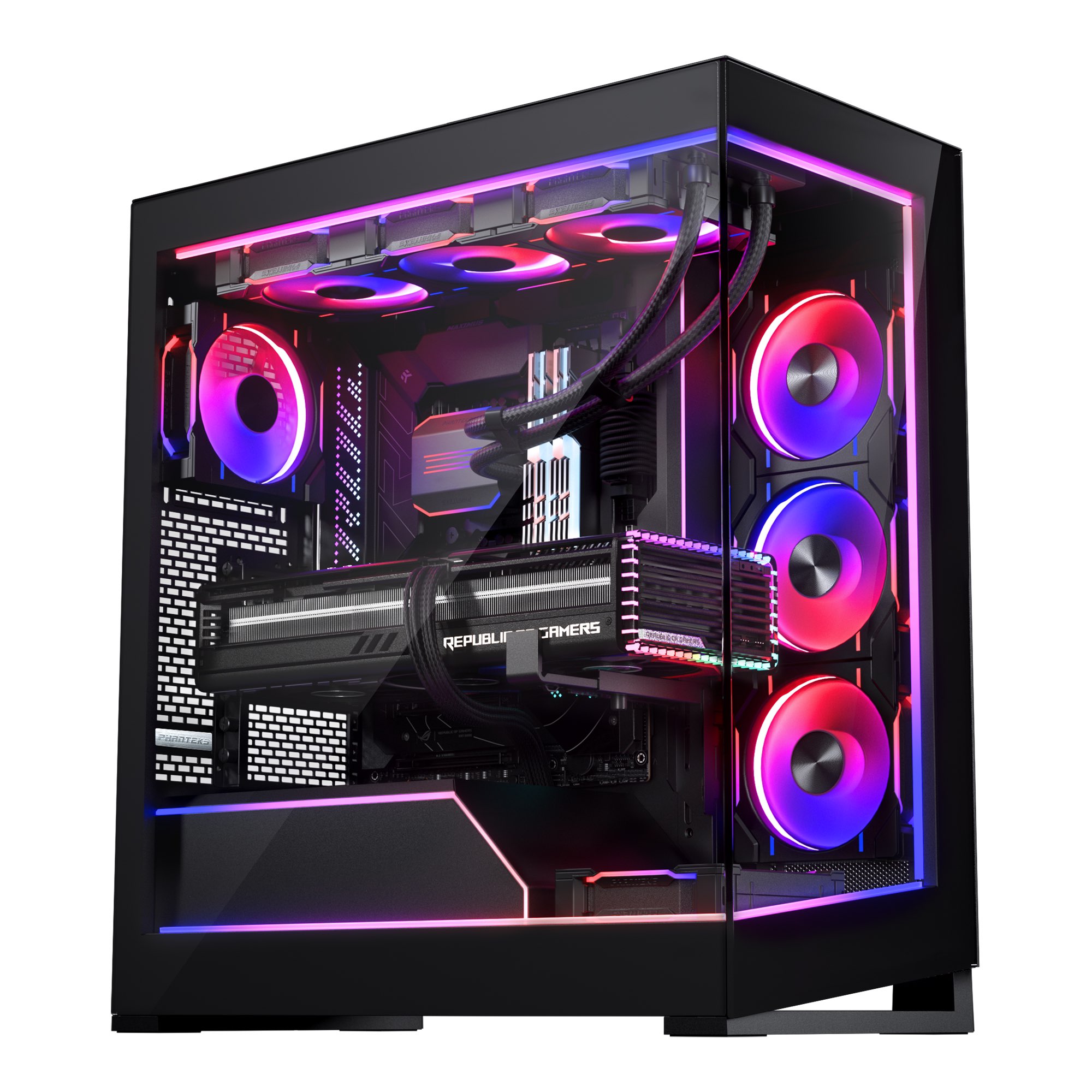 Le PHANTEKS NV5 avec KIT LED par Hardware31