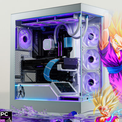 PC Gohan SSJ2 Purple&Blue par Hardware31